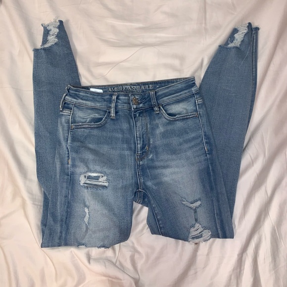 American Eagle Outfitters Denim - American Eagle distress ripped jeans
